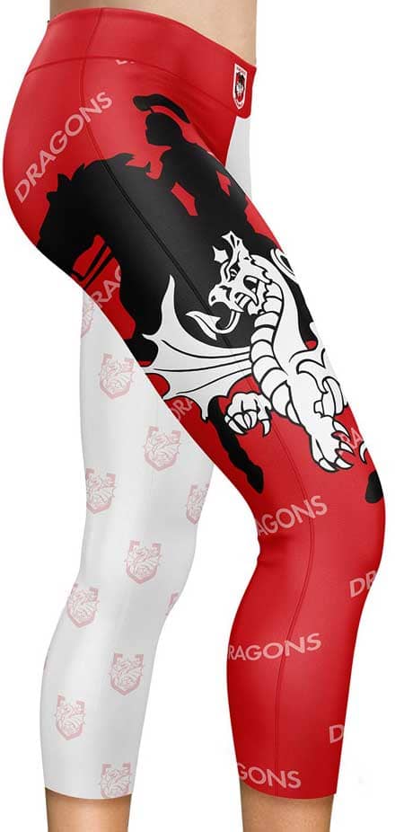 St George Dragons 2025 NRL Ladies Siren Tights