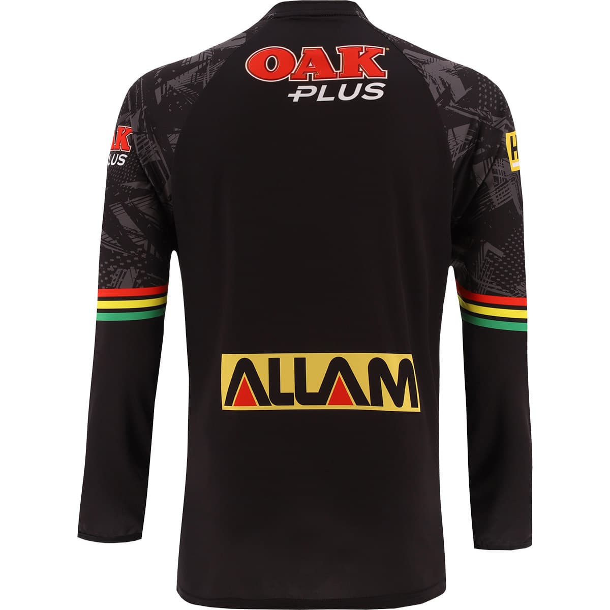 Penrith Panthers 2024 NRL Mens Black Long Sleeve Training Shirt