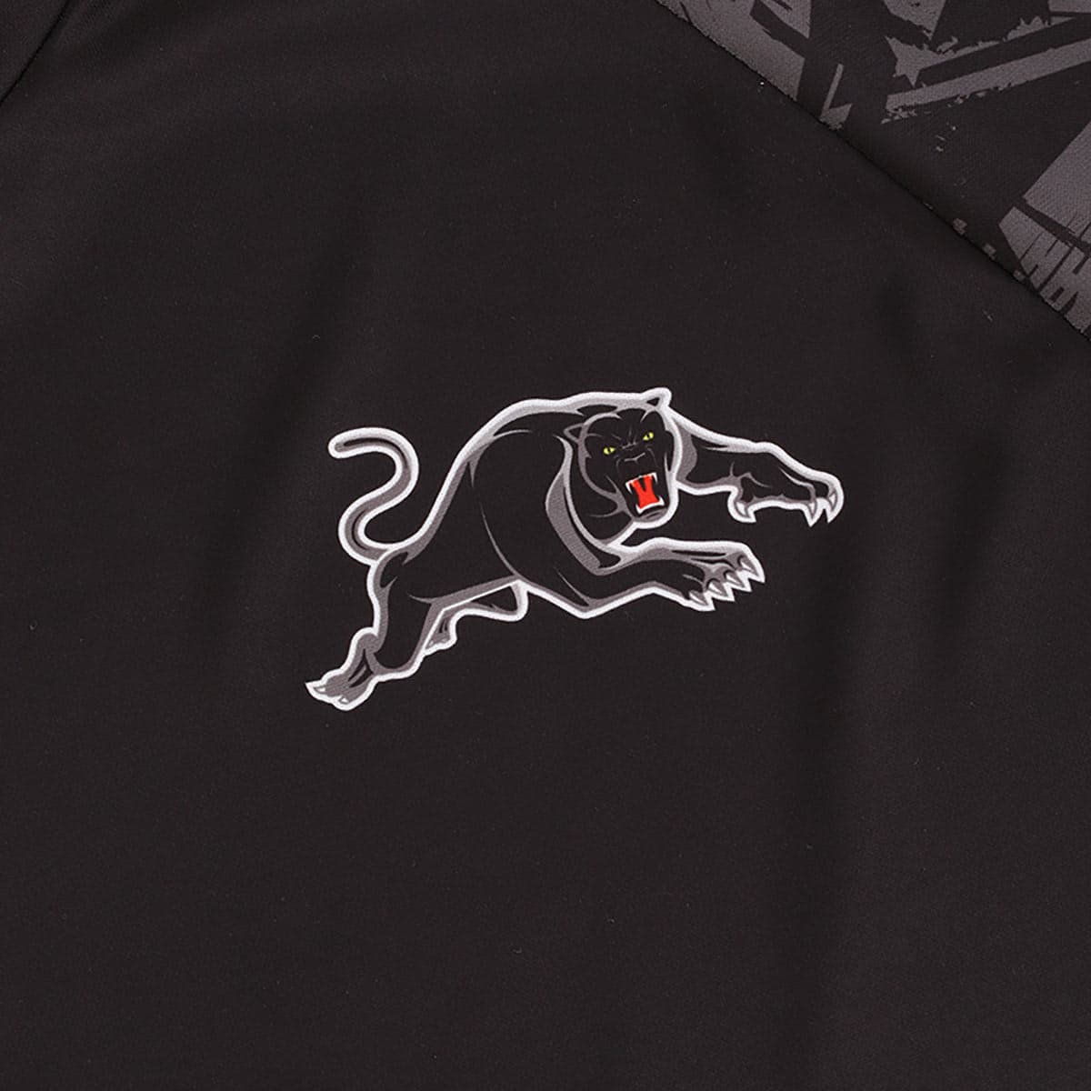 Penrith Panthers 2024 NRL Mens Black Long Sleeve Training Shirt