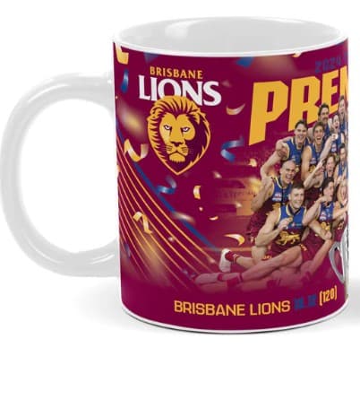 Brisbane Lions 2024 AFL Premiers Team Photo Mug