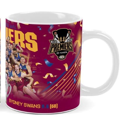 Brisbane Lions 2024 AFL Premiers Team Photo Mug