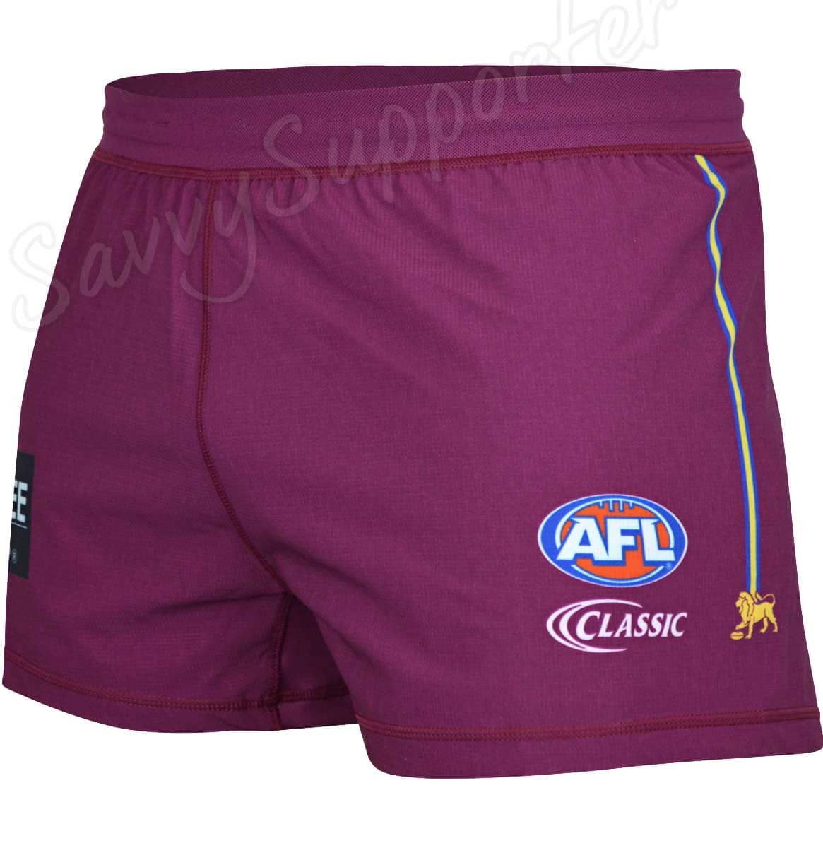 Brisbane Lions Mens AFL Home Shorts