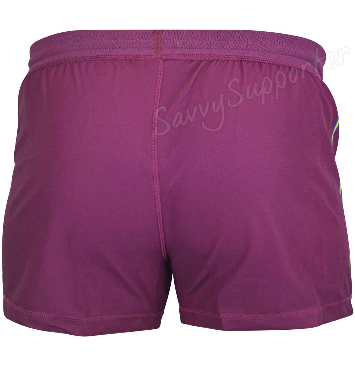 Brisbane Lions AFL Mens Maroon Home Shorts