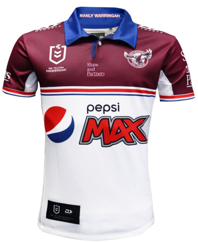 Manly Sea Eagles NRL Mens 'Pepsi" Heritage Jersey