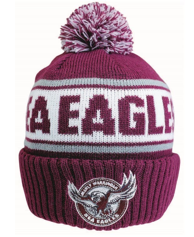 Manly Sea Eagles NRL Striker Beanie