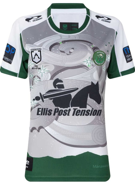 New Zealand Maori All Stars 2023 NRL Ladies On Field Jersey New Zealand Maori All Stars 2023 NRL Ladies On Field Jersey