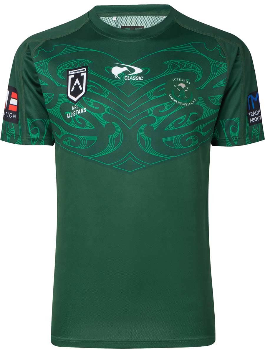 New Zealand Maori All Stars 2023 NRL Mens Training Shirt