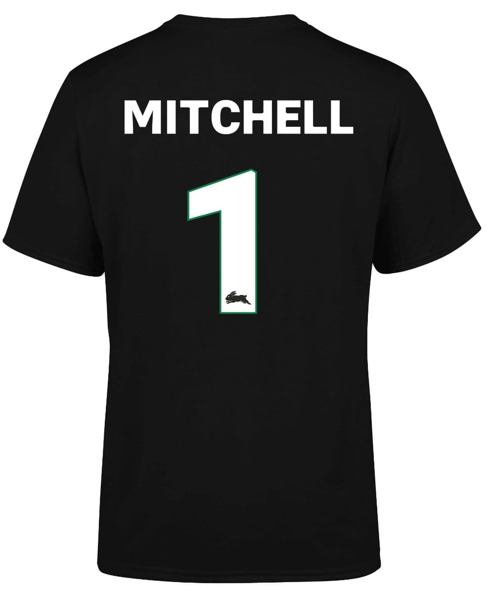 South Sydney Rabbitohs NRL Mens Latrell Mitchell Player Tee South Sydney Rabbitohs NRL Mens Latrell Mitchell Player Tee