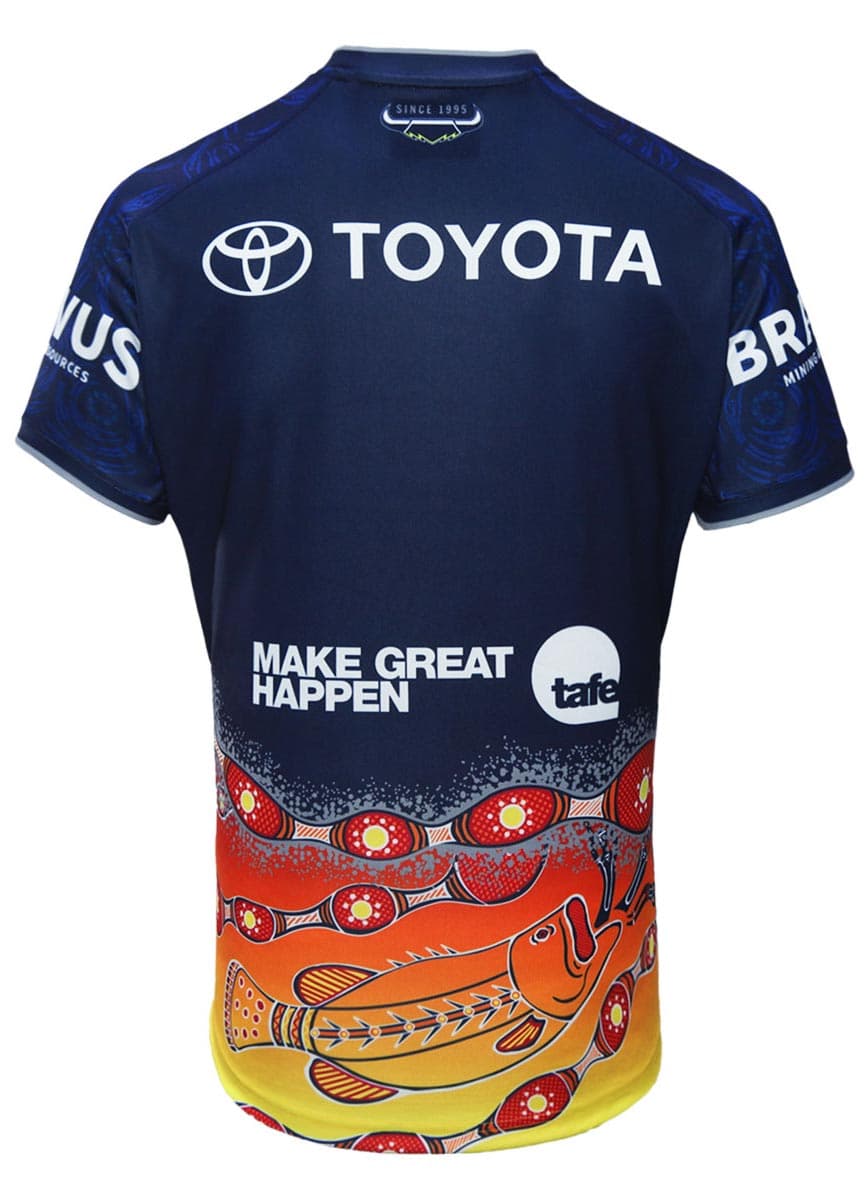 North Queensland Cowboys 2024 NRL Mens Indigenous Jersey