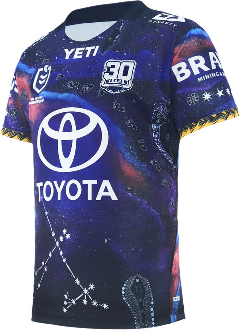 North Queensland Cowboys 2025 NRL Mens Indigenous Jersey