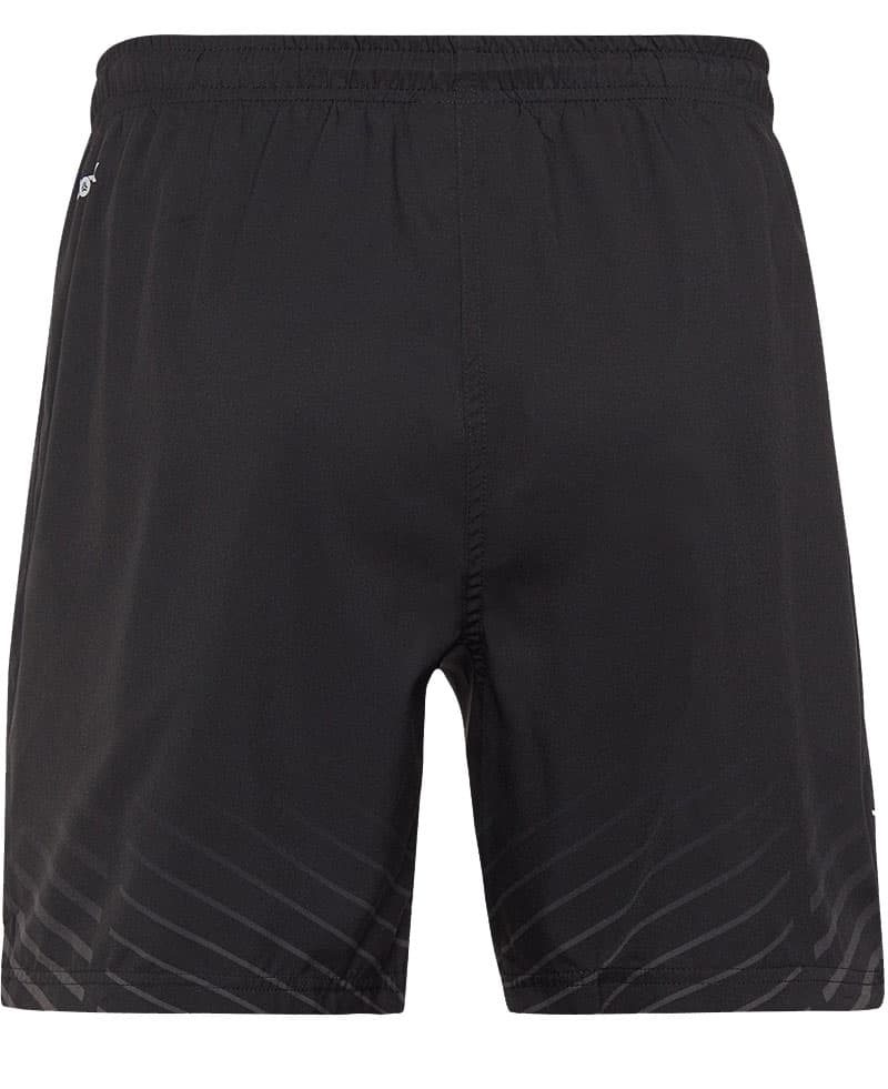 North Queensland Cowboys 2024 NRL Mens Black Alternate Gym Zip Shorts