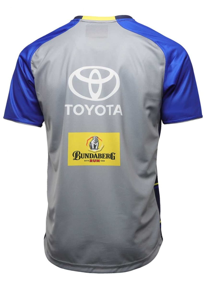 North Queensland Cowboy Grey Training Shirt North Queensland Cowboy Grey Training Shirt