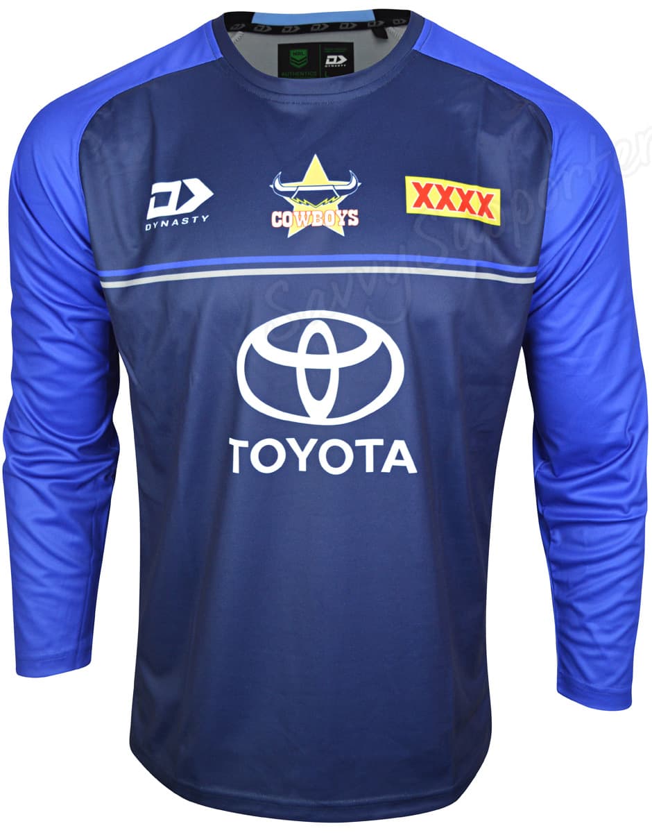 North Queensland Cowboys NRL Long Sleeve Training Shirt