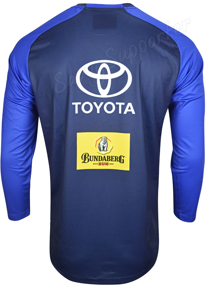 North Queensland Cowboys NRL Long Sleeve Training Shirt North Queensland Cowboys NRL Long Sleeve Training Shirt