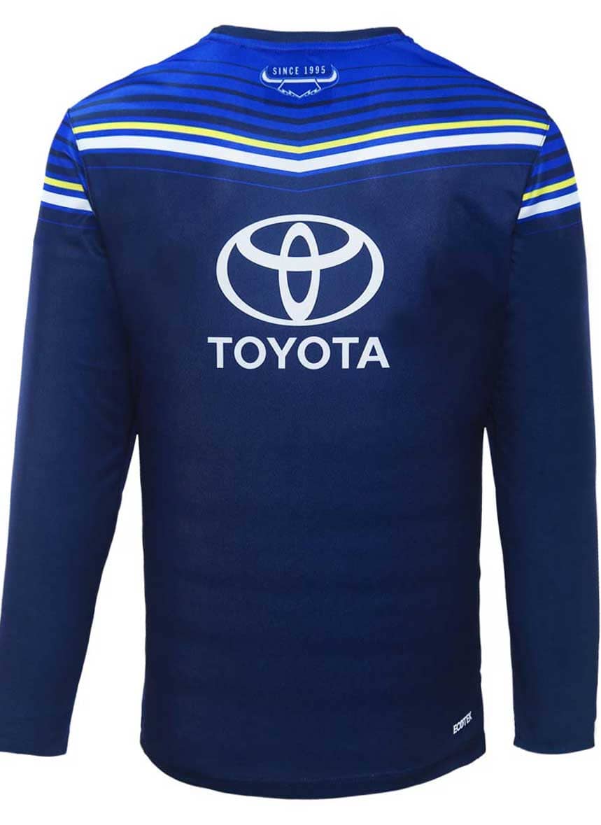 North Queensland Cowboys 2023 NRL Mens Long Sleeve Training Shirt North Queensland Cowboys 2023 NRL Mens Long Sleeve Training Shirt