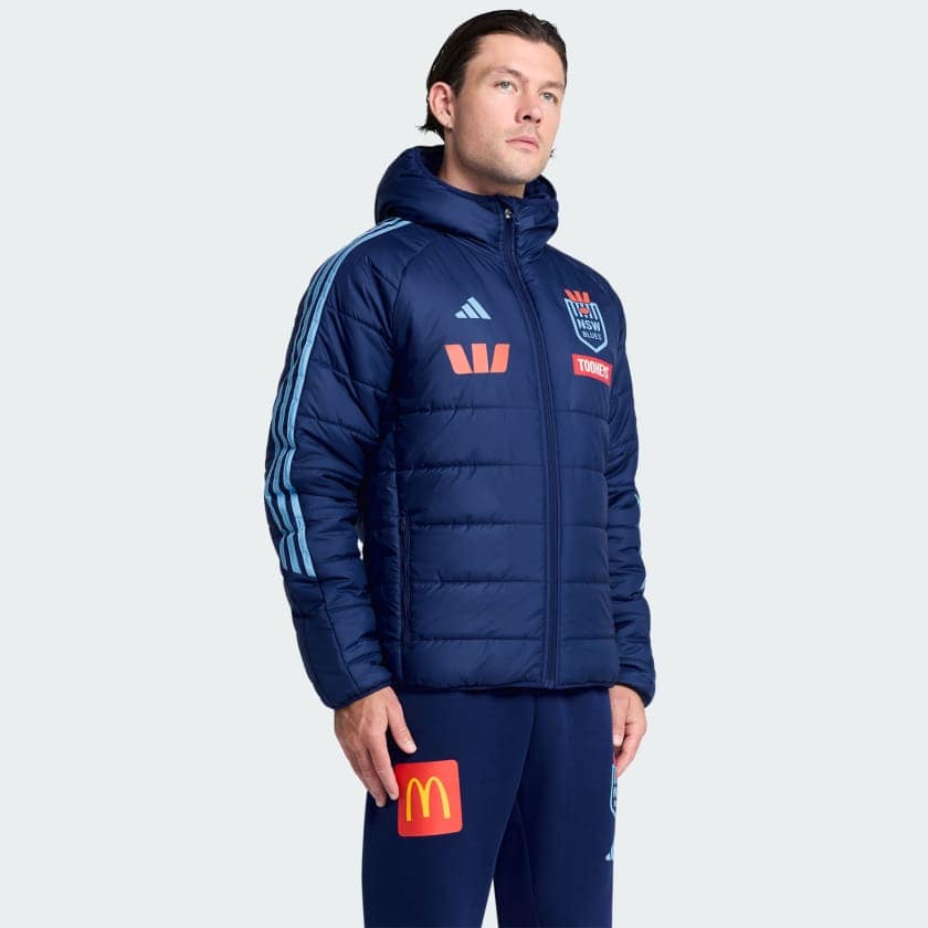 NSW Blues 2025 State of Origin Mens Winter Jacket