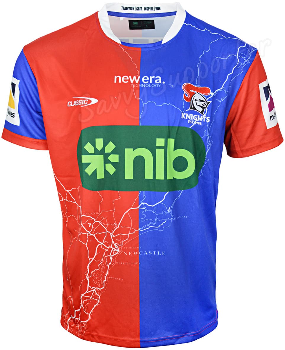 Newcastle Knights 2025 NRL Mens Captains Run Jersey