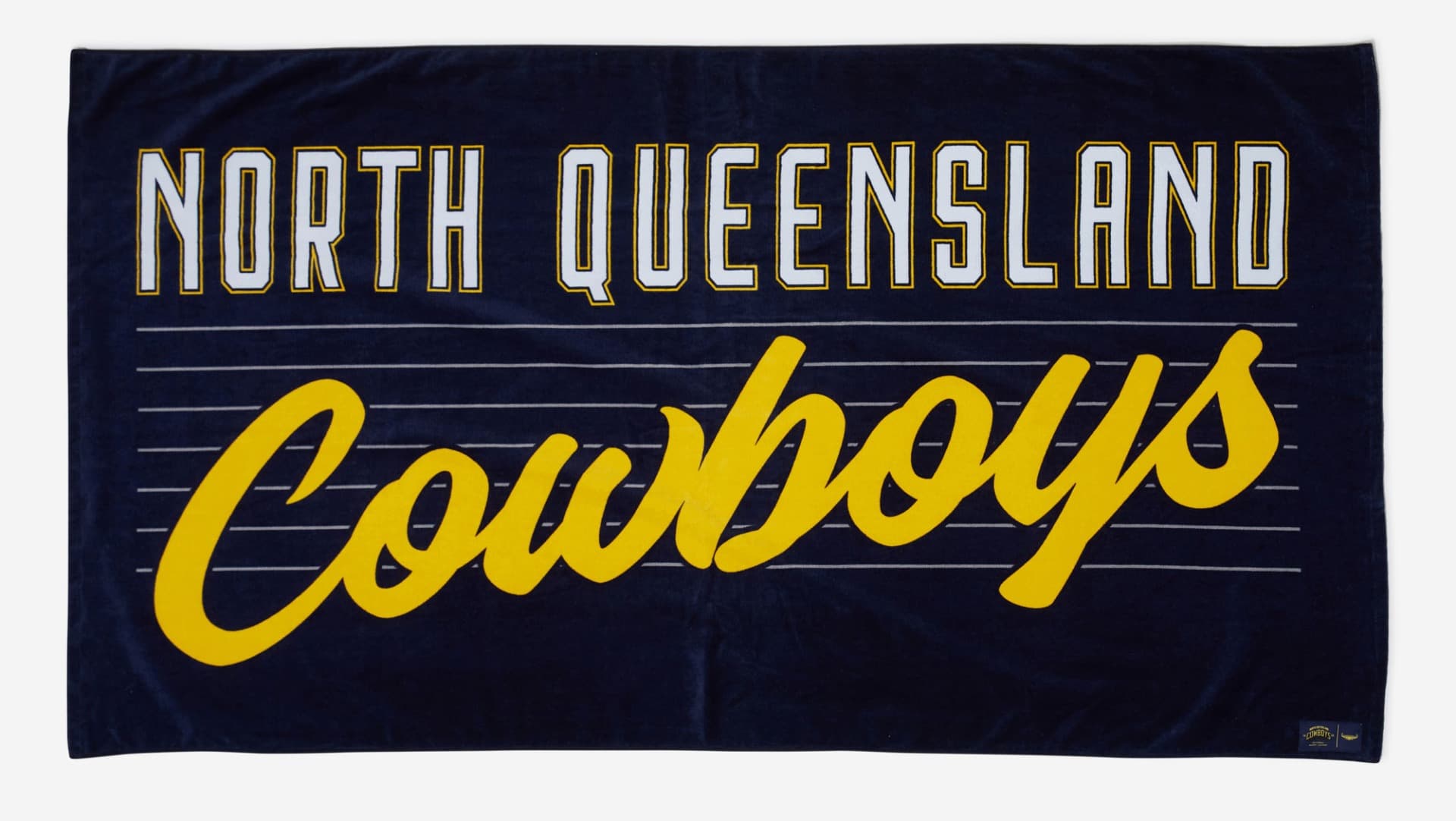 North Queensland Cowboys NRL Headline Mega Beach Towel 170cm x 90cm North Queensland Cowboys NRL Headline Mega Beach Towel 170cm x 90cm