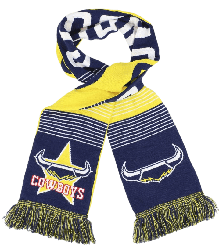 North Queensland Cowboys NRL Adults Linebreak Scarf