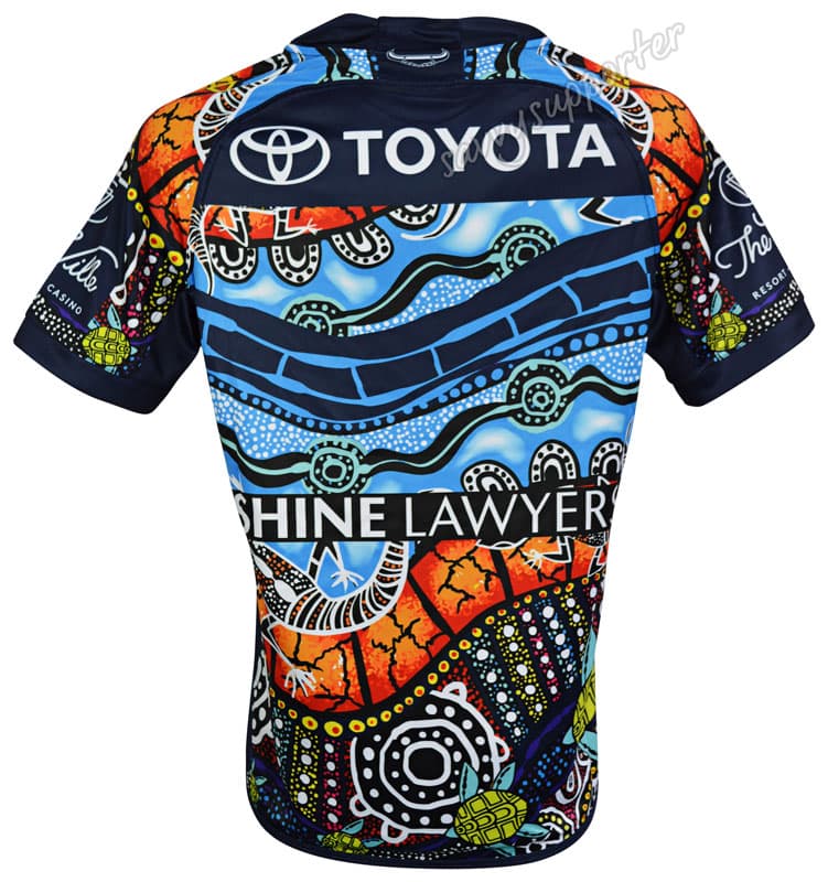 North Queensland Cowboys NRL Mens Indigenous Jersey