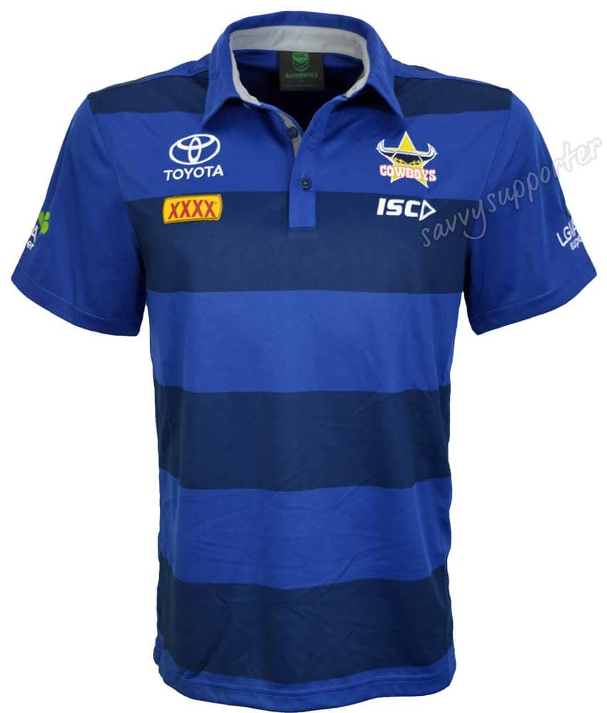 North Queensland Cowboys NRL ISC Marine Polo Shirt North Queensland Cowboys NRL ISC Marine Polo Shirt