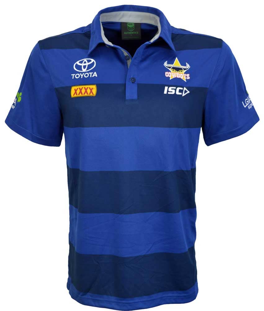 North Queensland Cowboys NRL ISC Marine Polo Shirt North Queensland Cowboys NRL ISC Marine Polo Shirt