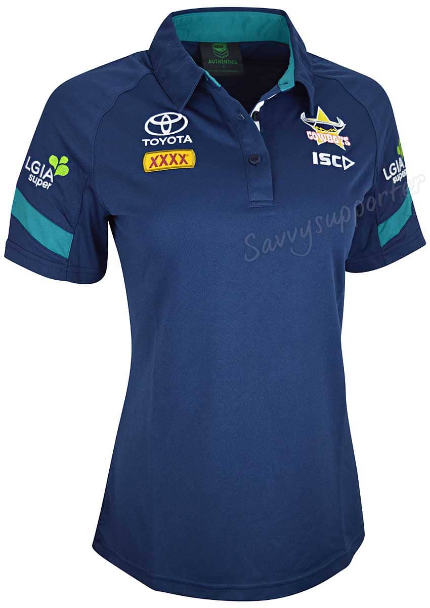 North Queensland Cowboys Ladies Performance Polo Shirt