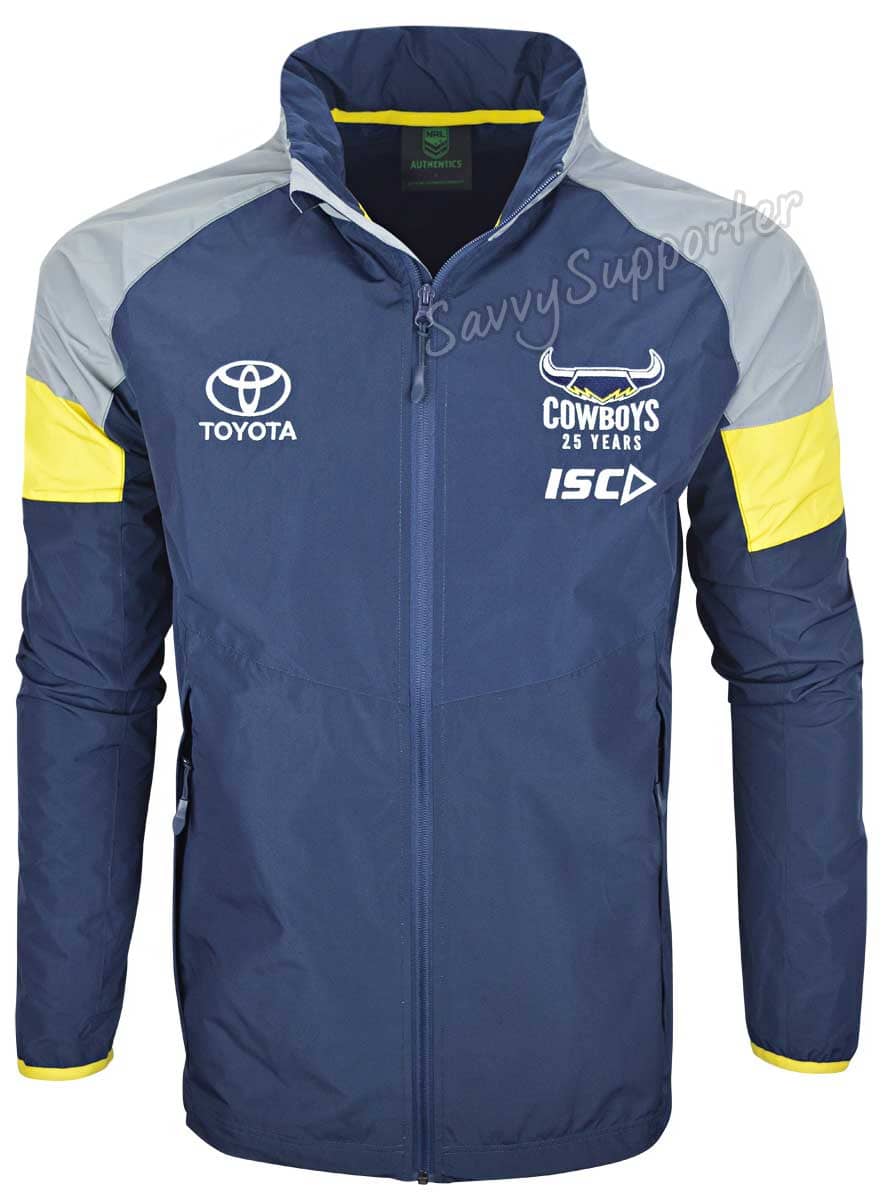 North Queensland Cowboys NRL Mens Wet Weather Jacket North Queensland Cowboys NRL Mens Wet Weather Jacket