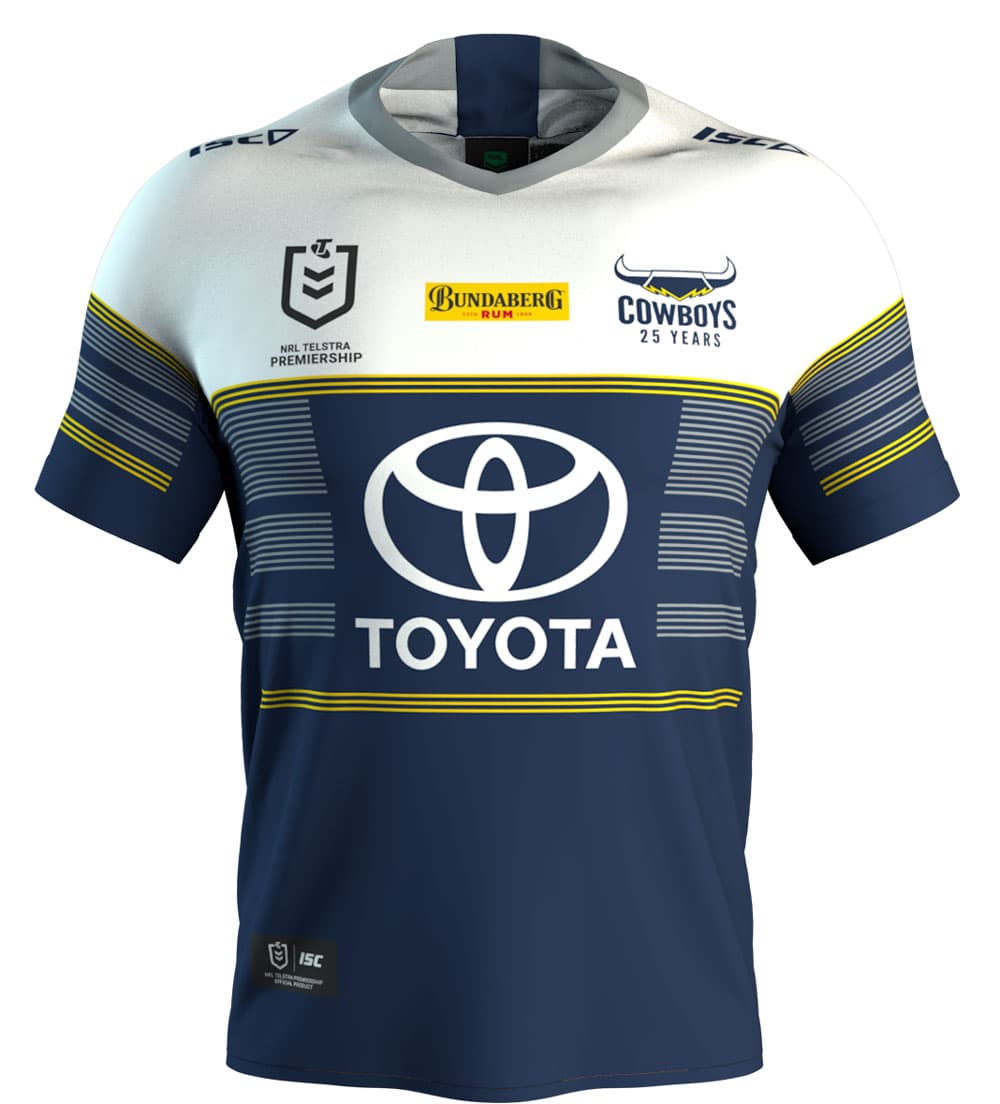 North Queensland Cowboys NRL Mens ISC Away Jersey