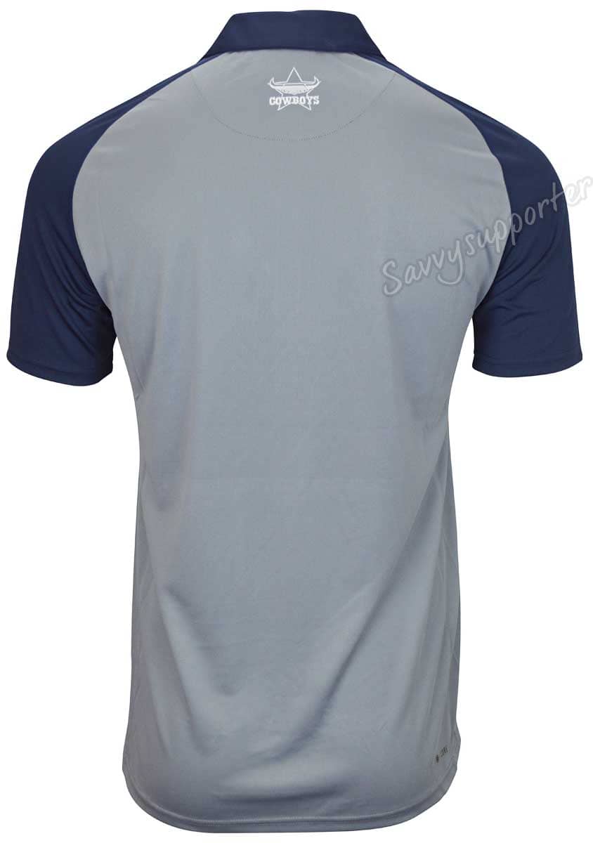 North Queensland Cowboys NRL Mens Media Polo Shirt North Queensland Cowboys NRL Mens Media Polo Shirt