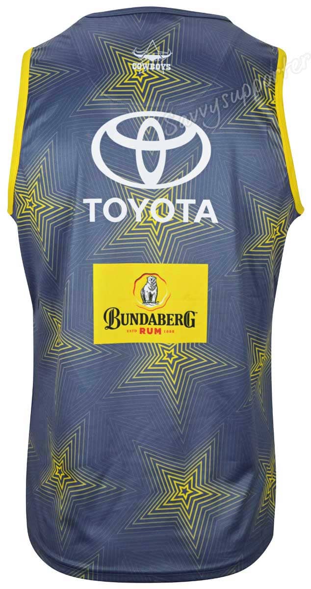 North Queensland Cowboys NRL Mens Steel Training Singlet North Queensland Cowboys NRL Mens Steel Training Singlet
