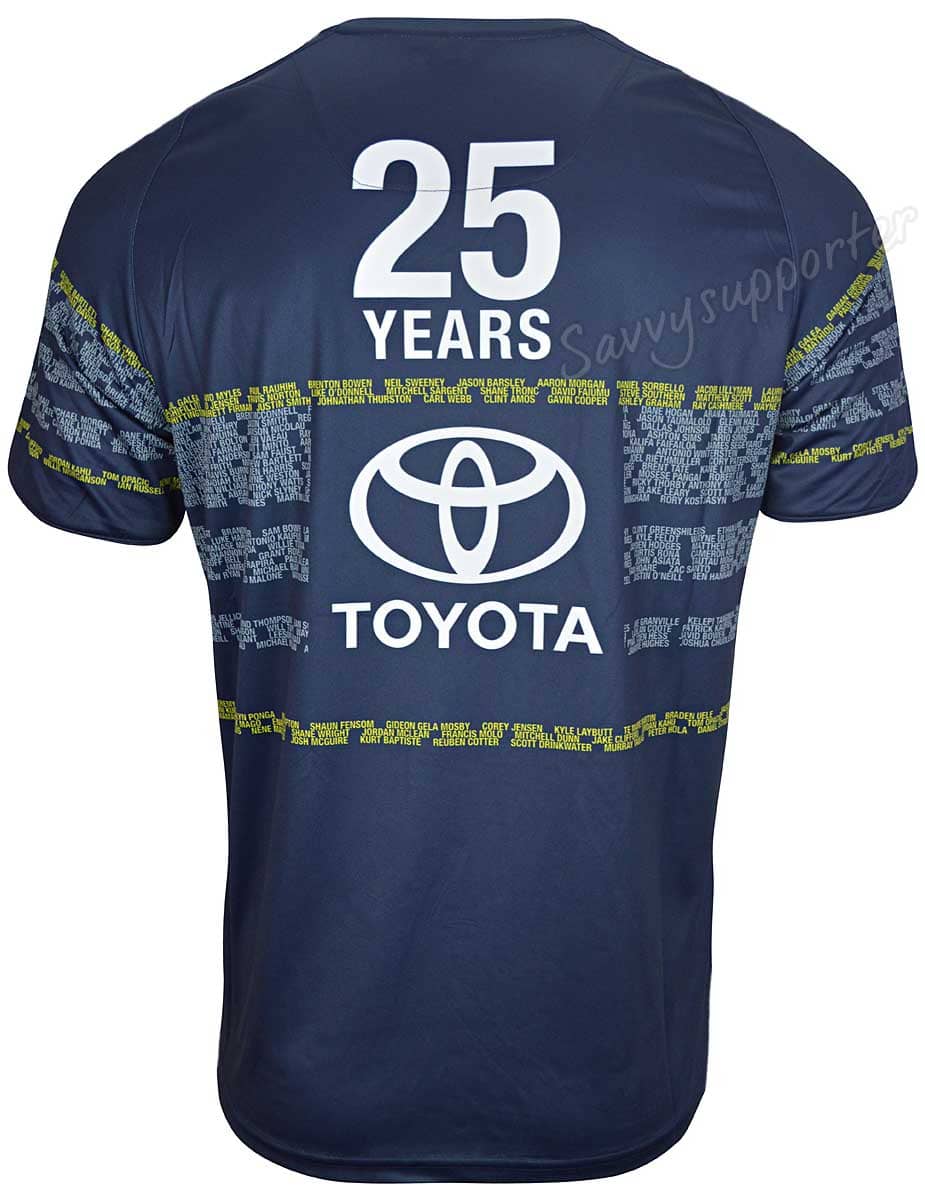 North Queensland Cowboys NRL Mens Run Out Tee Shirt