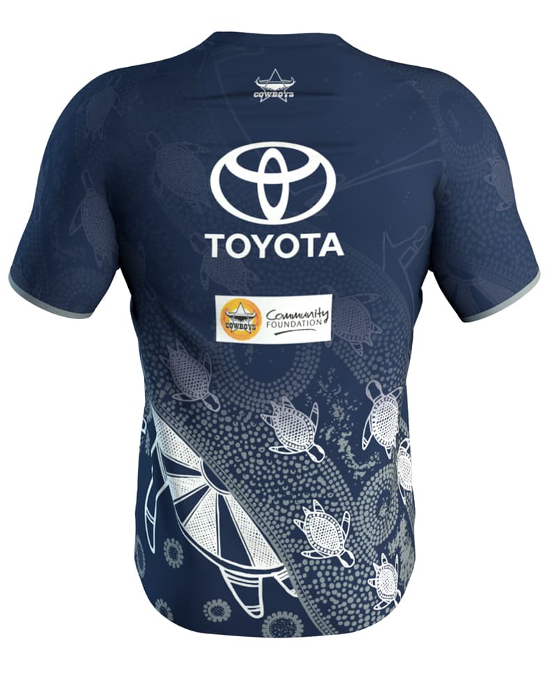 North Queensland Cowboys Kids Indigenous Training Shirt
