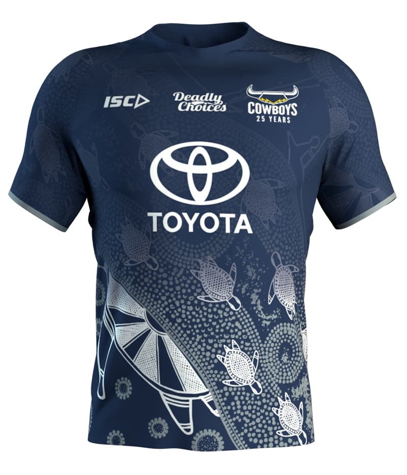 North Queensland Cowboys Kids Indigenous Training Shirt