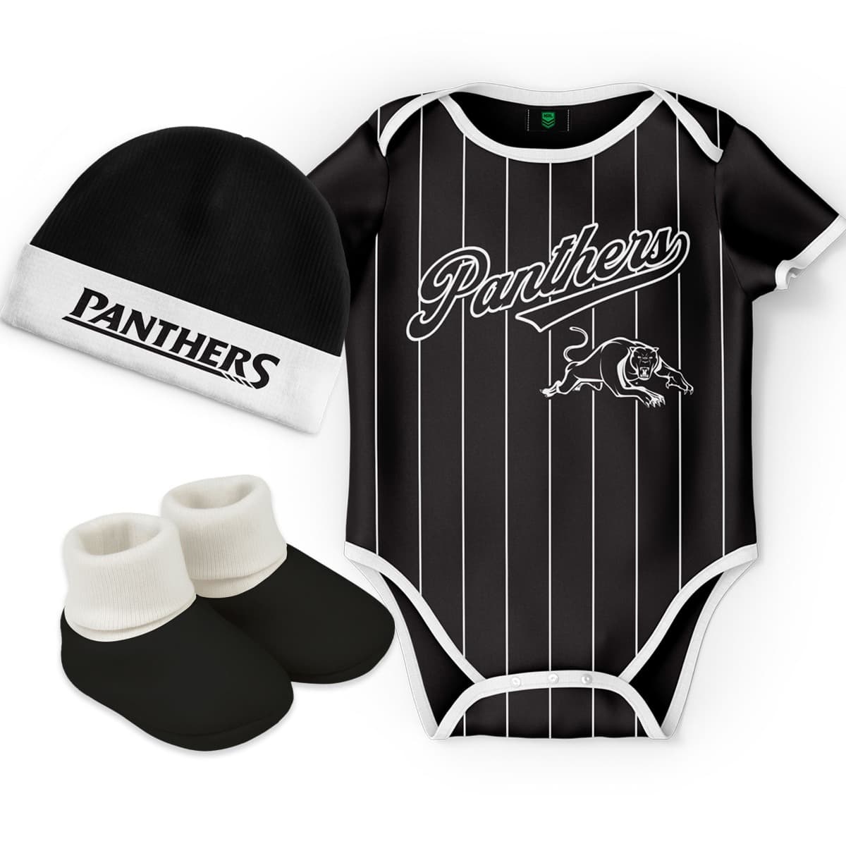 Penrith Panthers 2025 NRL Toddler 3pc Lullaby Gift Set