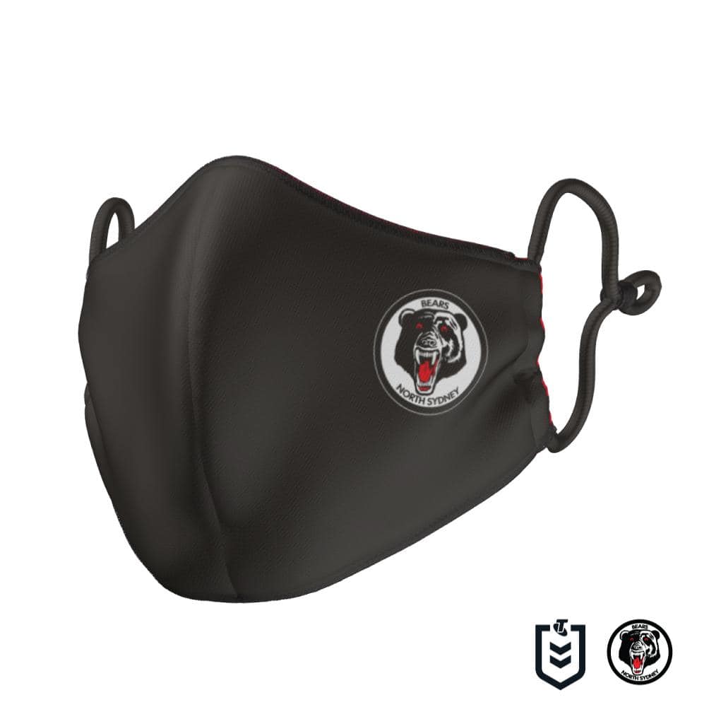 North Sydney Bears NRL Reversible Adults Face Mask