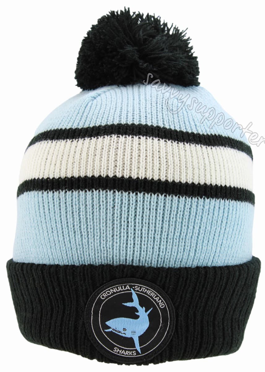 Cronulla Sharks NRL Adults Retro Beanie Cronulla Sharks NRL Adults Retro Beanie