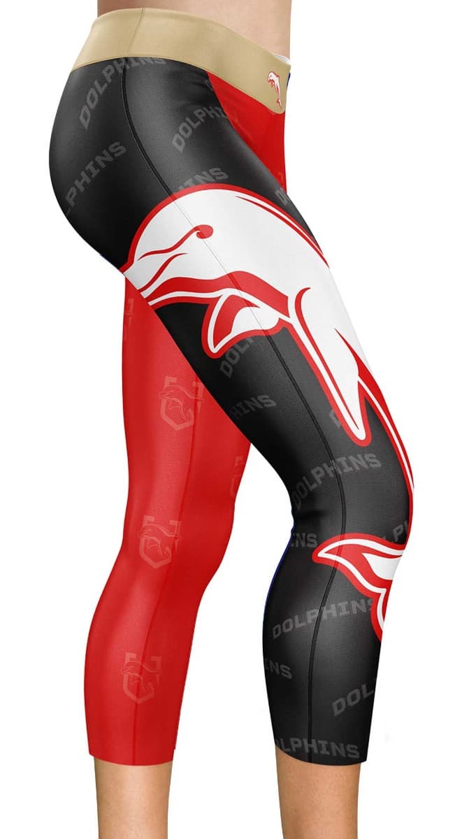 Dolphins 2025 NRL Ladies Siren Tights