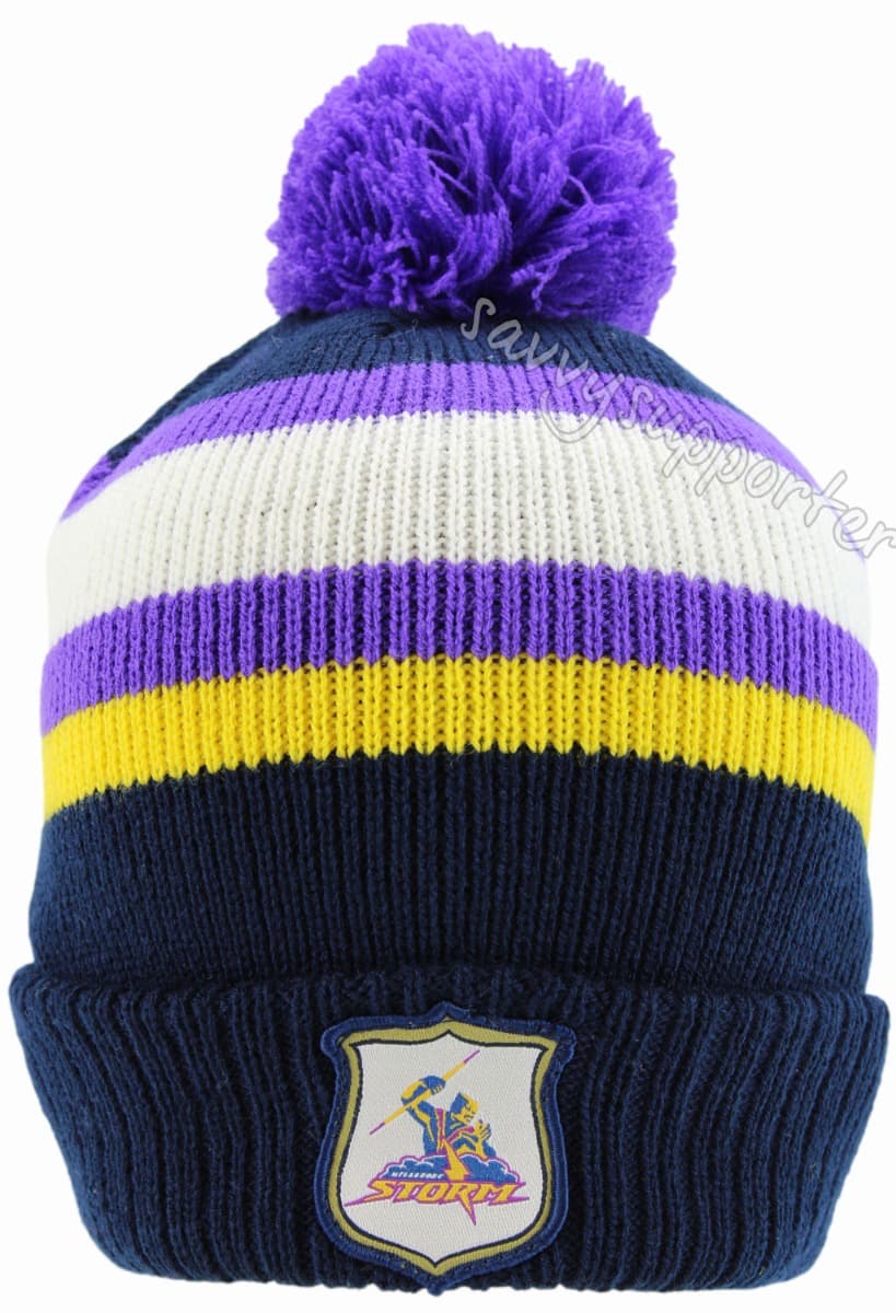 Melbourne Storm NRL Adults Retro Beanie