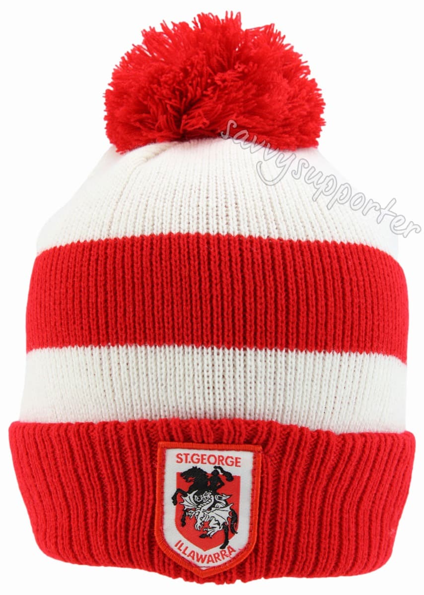 St George Dragons NRL Adults Retro Beanie