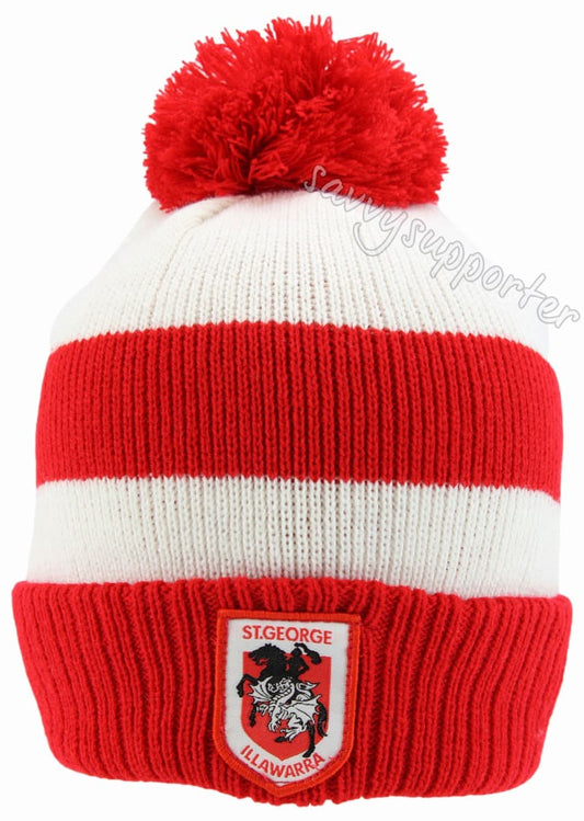 St George Dragons NRL Adults Retro Beanie St George Dragons NRL Adults Retro Beanie