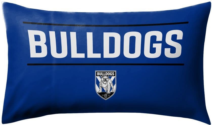 Canterbury Bulldogs 2025 NRL Pillow Case Canterbury Bulldogs 2025 NRL Pillow Case
