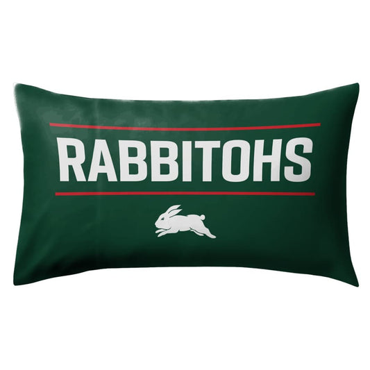 South Sydney Rabbitohs 2025 NRL Pillow Case South Sydney Rabbitohs 2025 NRL Pillow Case