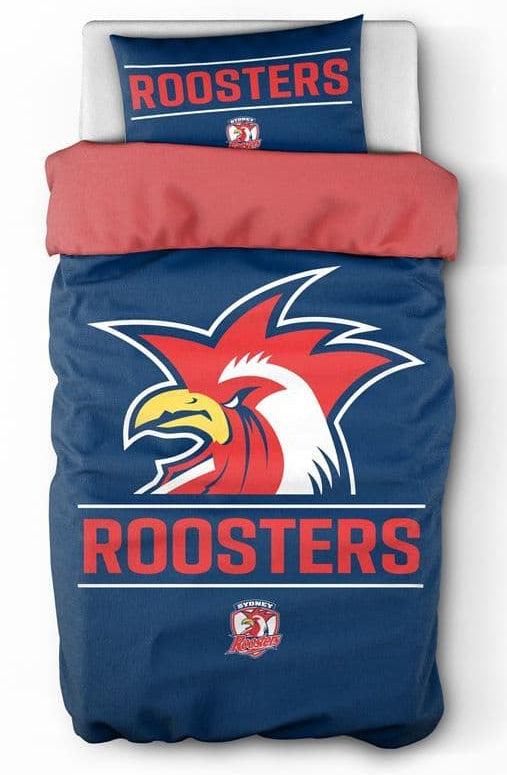 Sydney Roosters 2026 NRL Single Quilt Set Sydney Roosters 2026 NRL Single Quilt Set