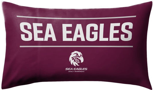 Manly Sea Eagles 2025 NRL Pillow Case Manly Sea Eagles 2025 NRL Pillow Case