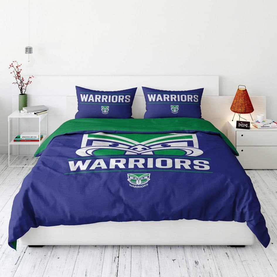 New Zealand Warriors 2025 NRL Queen Quilt Set New Zealand Warriors 2025 NRL Queen Quilt Set