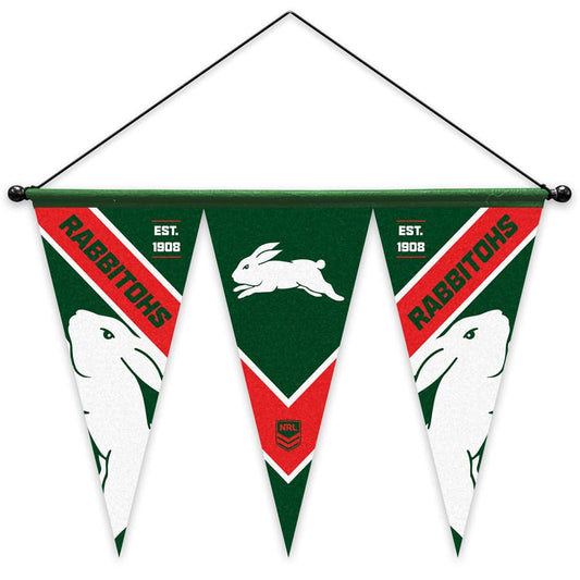 South Sydney Rabbitohs Felt Wall Pennant 40cm x 60cm South Sydney Rabbitohs Felt Wall Pennant 40cm x 60cm