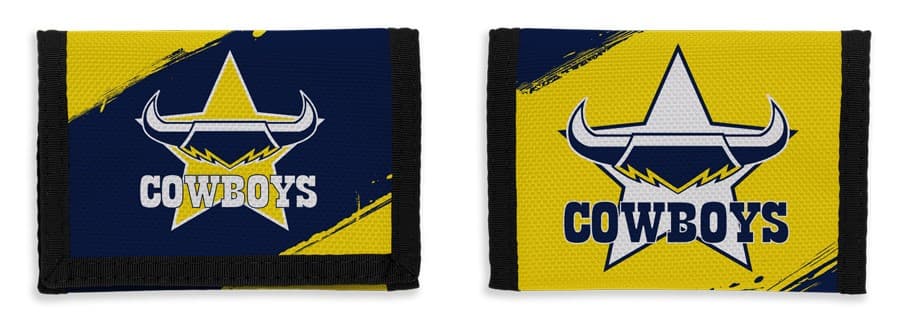 North Queensland Cowboys NRL Kids Sports Wallet