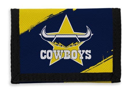 North Queensland Cowboys NRL Kids Sports Wallet