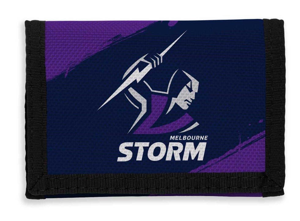 Melbourne Storm NRL Kids Sports Wallet Melbourne Storm NRL Kids Sports Wallet